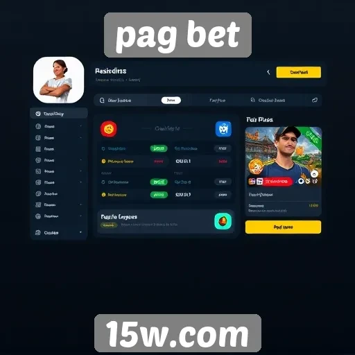 Explorando a interface do usuário no site Pag Bet